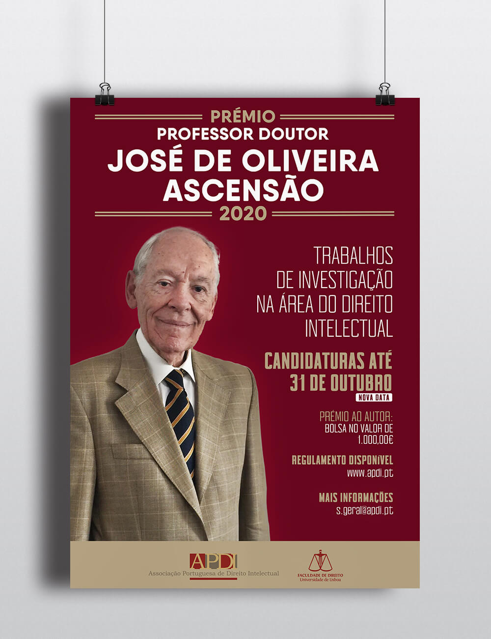 PRÉMIO PROFESSOR DOUTOR JOSÉ DE OLIVEIRA ASCENSÃO 2020