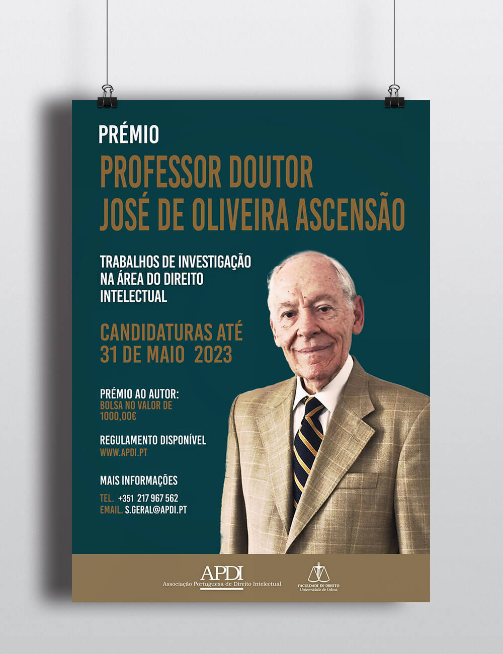 PRÉMIO PROFESSOR DOUTOR JOSÉ DE OLIVEIRA ASCENSÃO 2023