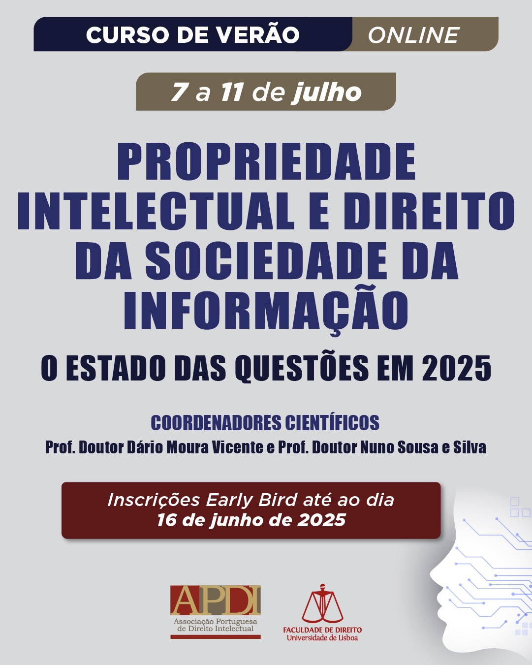 Curso de Verão | Propriedade Intelectual: O Estado das Questões em 2025