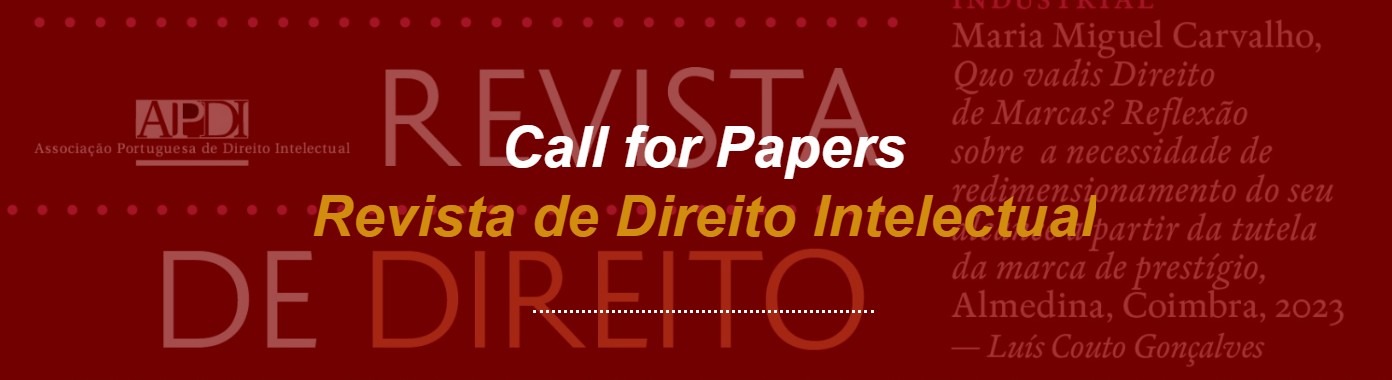 Call for Papers | Revista de Direito Intelectual (N.º II/2026)